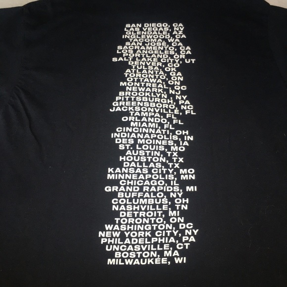 Justin Bieber Justice tour shirt - Picture 2 of 5